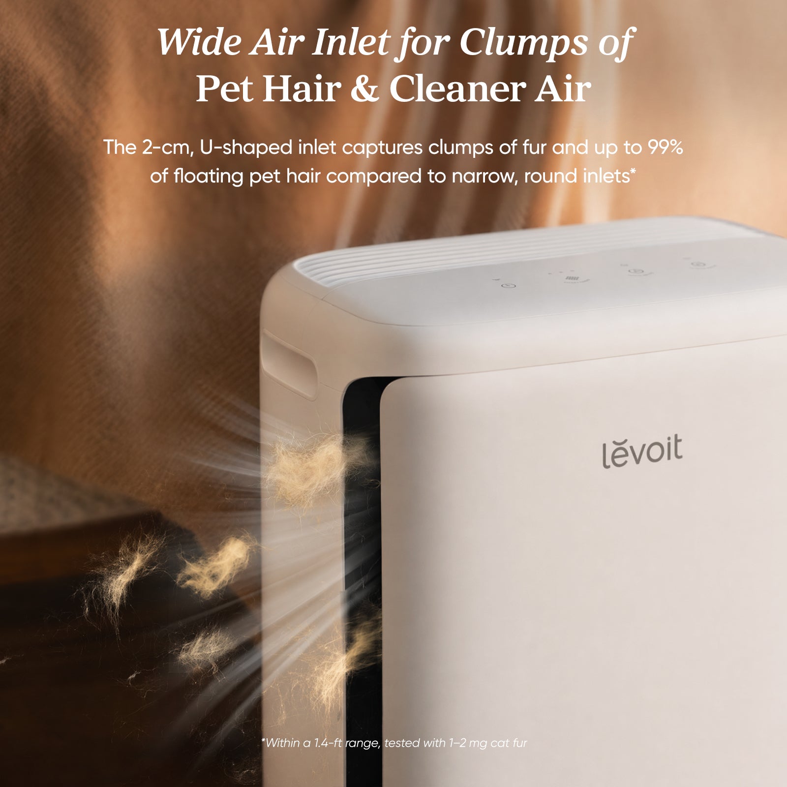 Levoit Vital Pet Pro Air Purifier for Homes with Pets