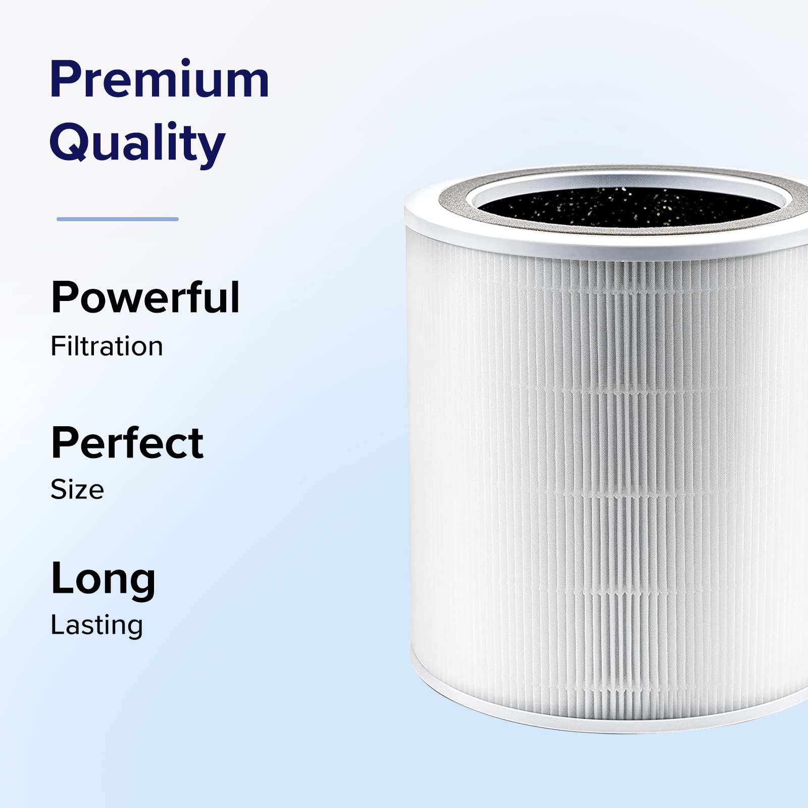 Levoit Core 400S Air Purifier HEPA replacement filter, offering powerful filtration, perfect size, and long-lasting performance