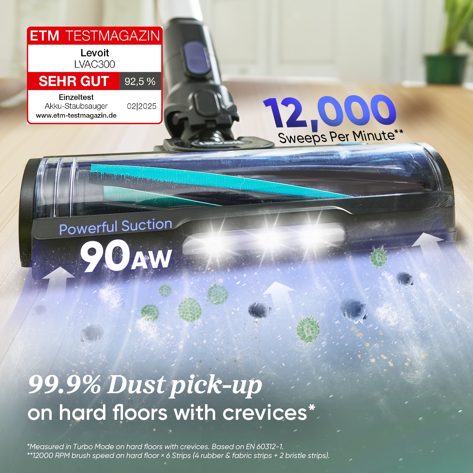Levoit LVAC-300 Cordless Stick Vacuum Cleaner