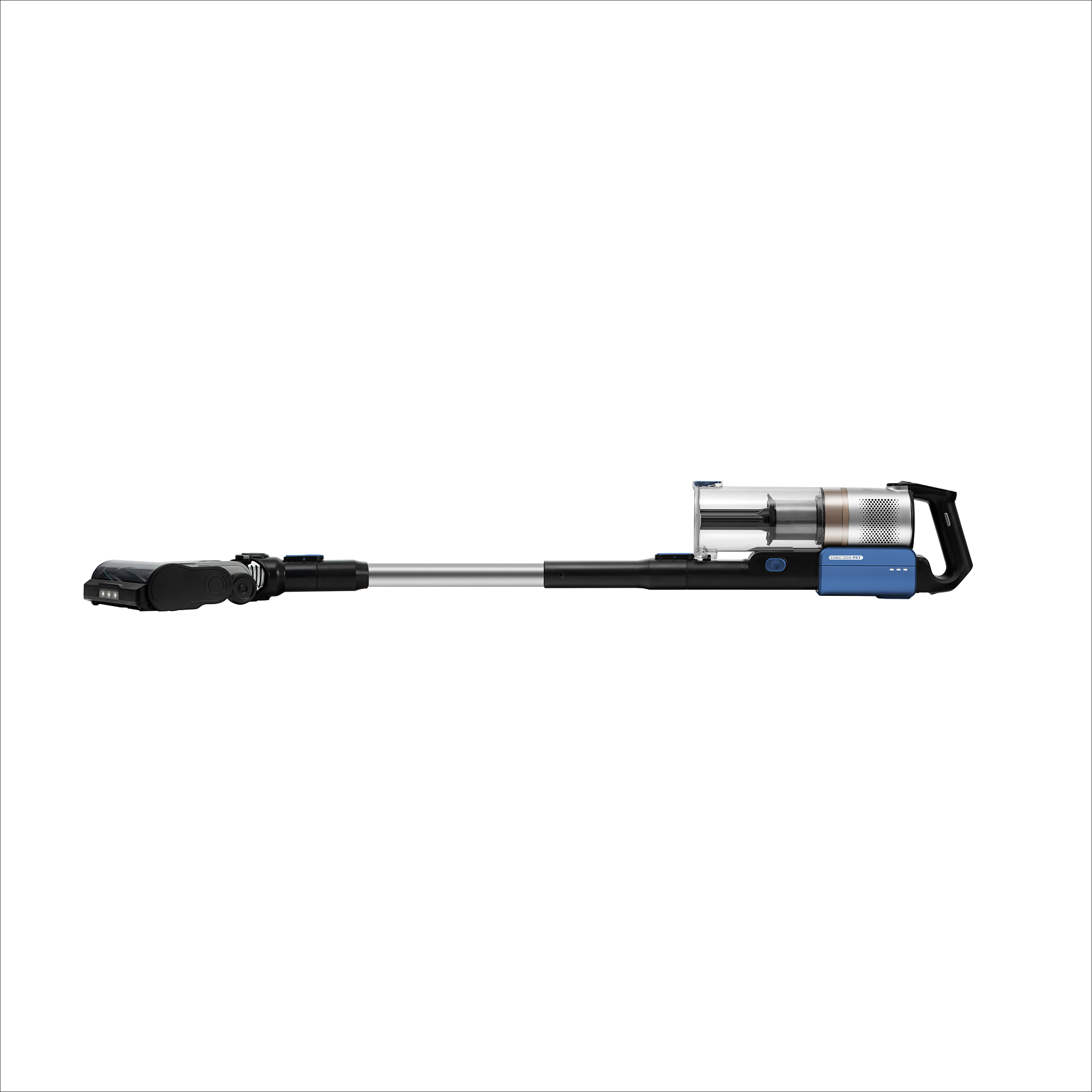 Levoit LVAC-300 Cordless Stick Vacuum Cleaner, 180-degree flat design cleans under furniture with ease