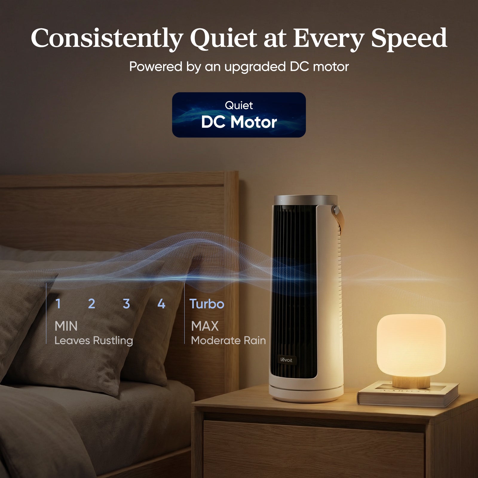 Levoit 13'' Portable Mini Tower Fan