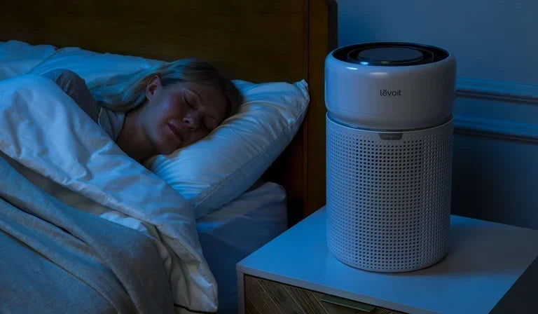 Levoit air purifier for better sleep