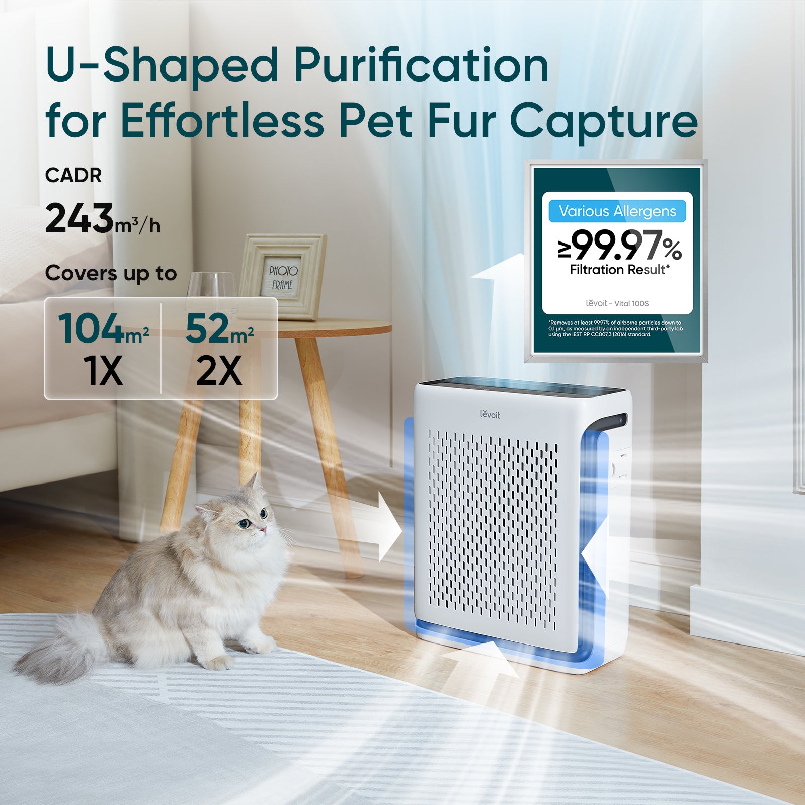 Levoit Vital 100S Smart Air Purifier