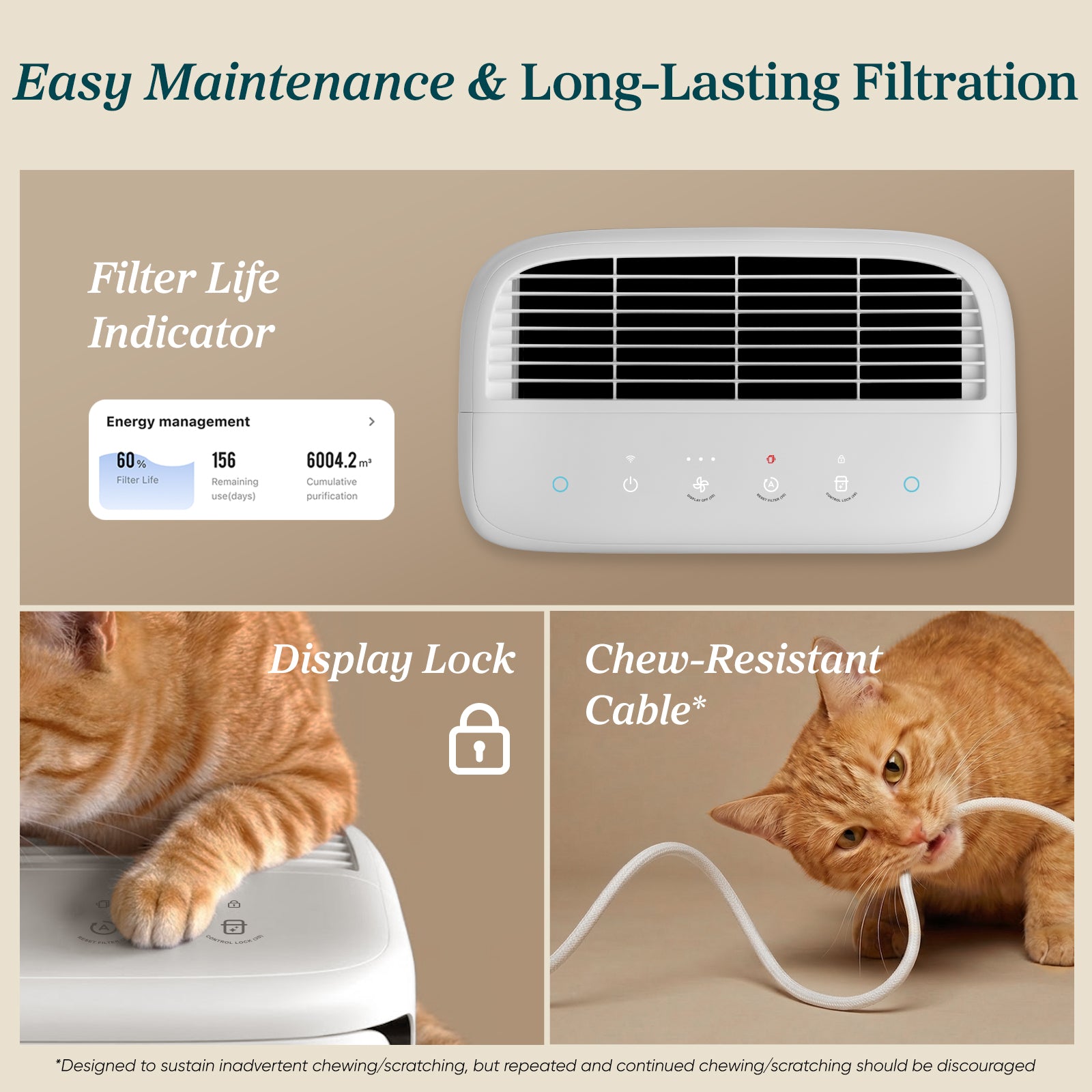 Levoit Vital Pet Pro Air Purifier for Homes with Pets