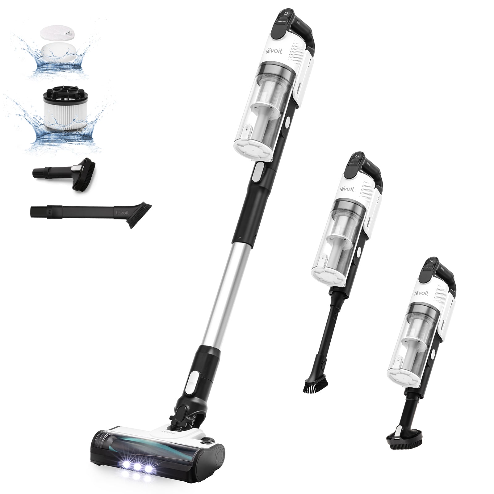 Levoit LVAC-200 Cordless Vacuum Cleaner - Grey