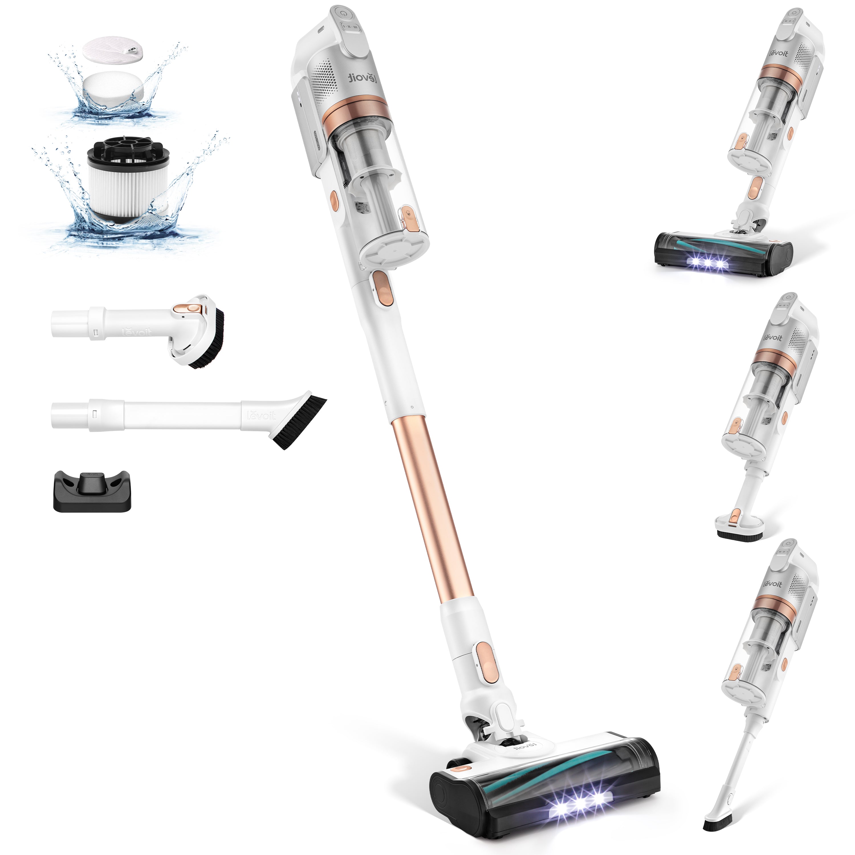 Levoit LVAC-200 Cordless Vacuum Cleaner - Gold